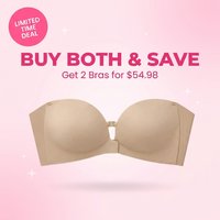 Voserra Strapless Bra - Beige